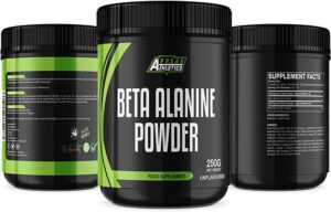 beta-alanine supplements.